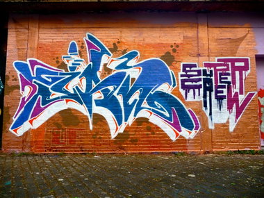 Graffiti Wall - Photo by Evian - Ian, Supercrew