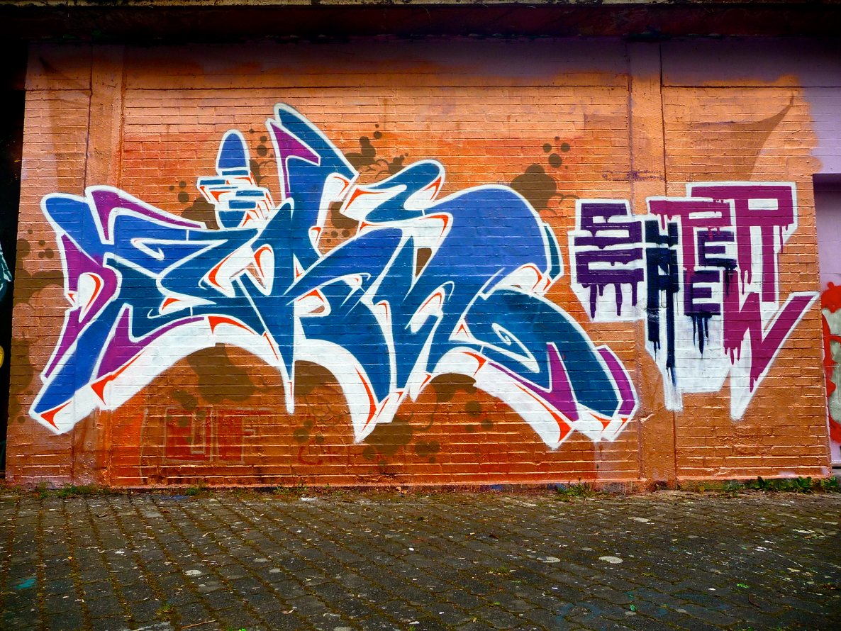 Graffiti Wall - Photo by Evian - Ian, Supercrew