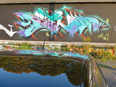 Graffiti Wall - Photo by Evian - Ian (2012)