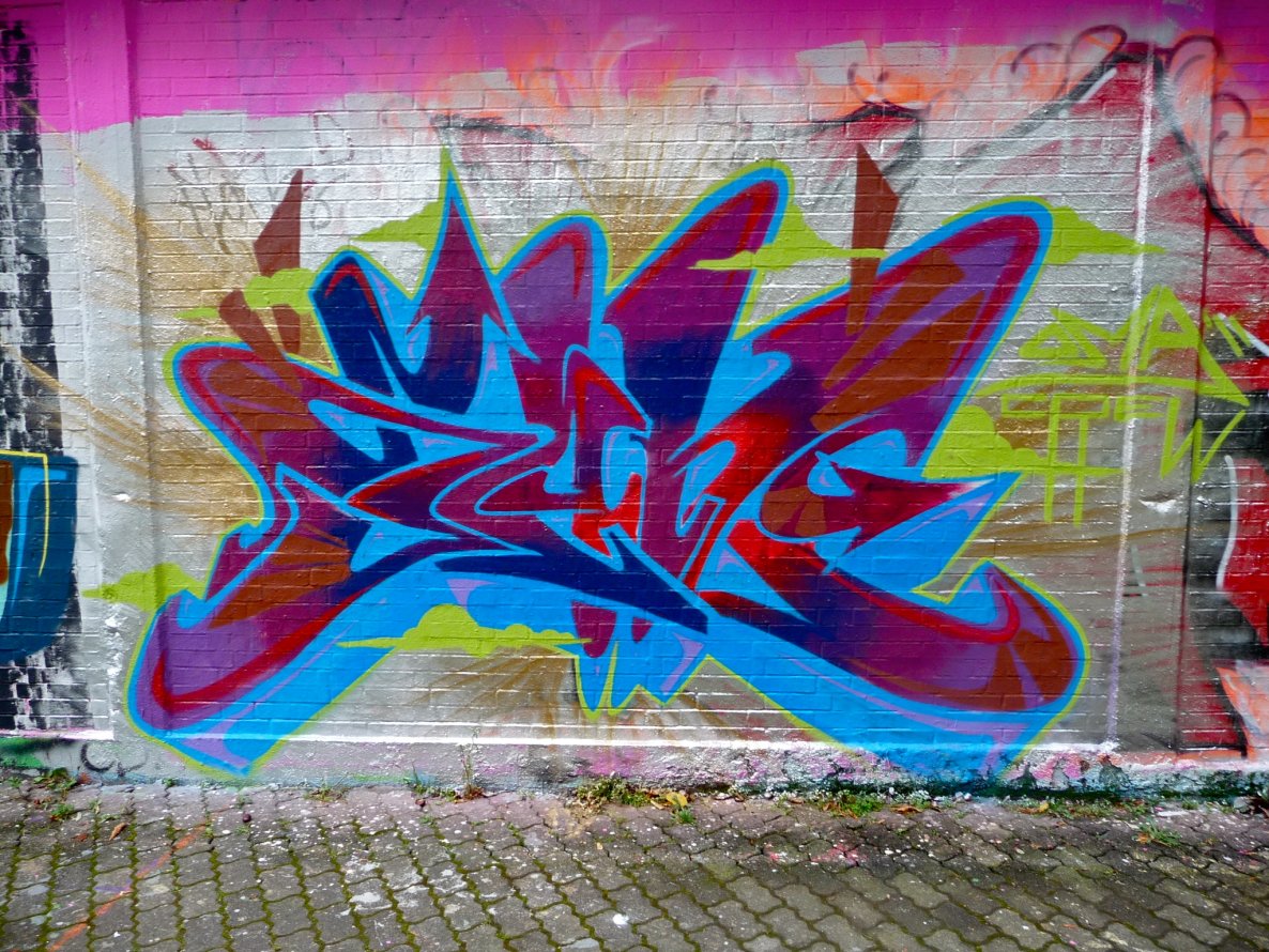 Graffiti Wall - Photo by Evian