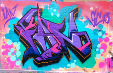 Graffiti Wall - Photo by Evian - Ian, SC (2013)
