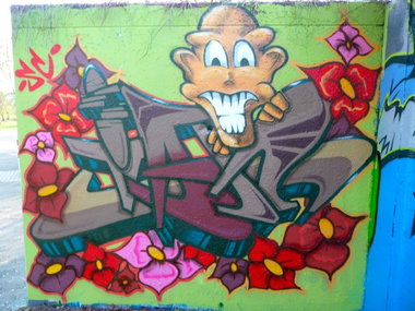 Graffiti Wall - Photo by Evian
