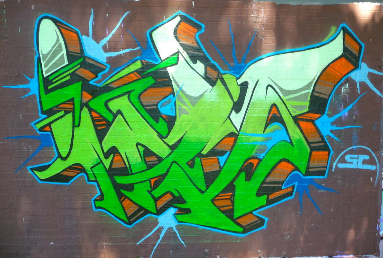 Graffiti Wall - Photo by Evian