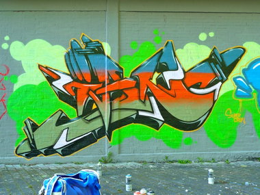 Graffiti Wall - Photo by Evian