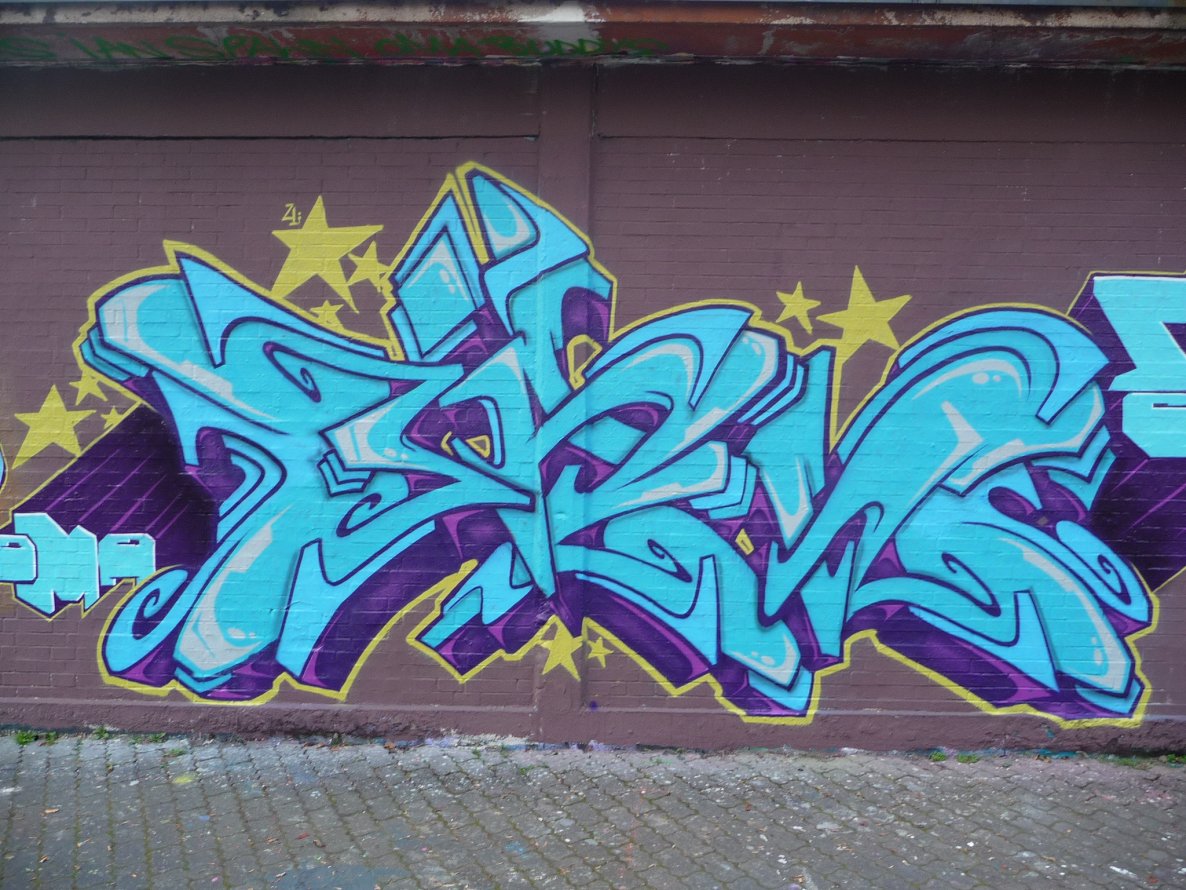 Graffiti Wall - Photo by Evian