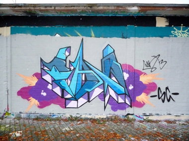 Graffiti Wall - Photo by Evian - Ian, SC (2013)