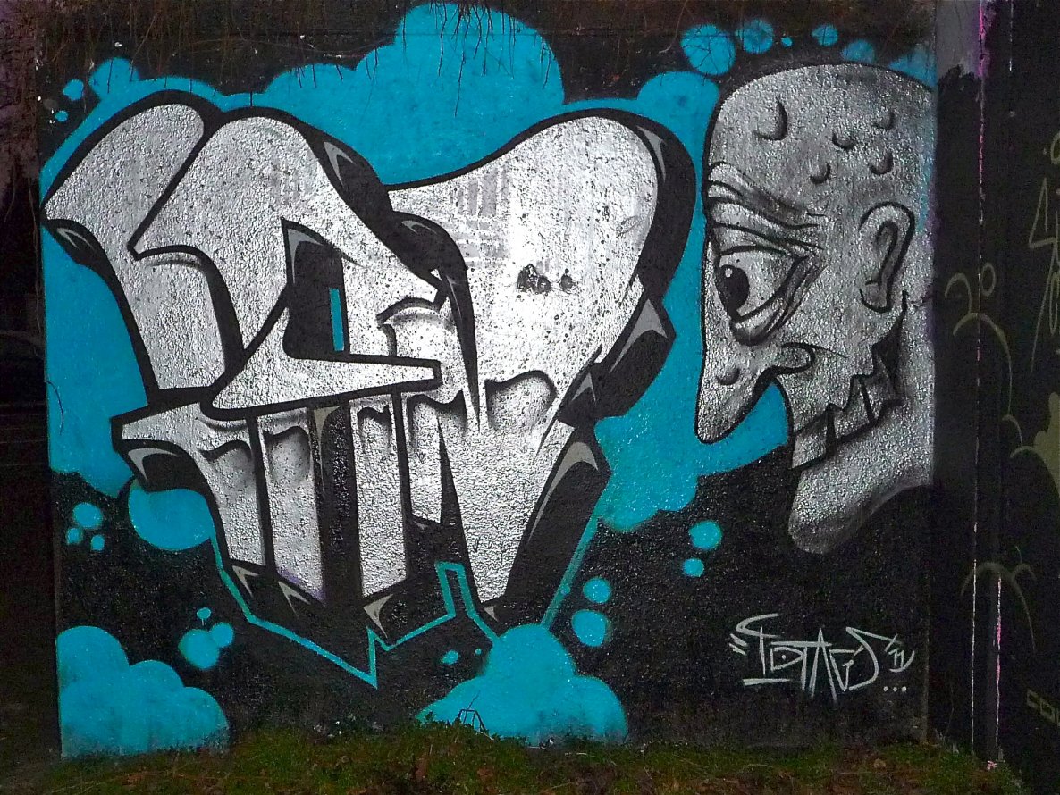 Graffiti Wall - Photo by Evian - Ian (2011)