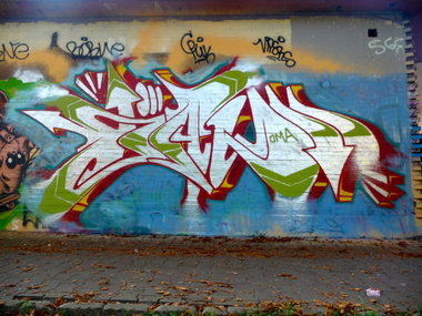 Graffiti Wall - Photo by Evian - Ian (2011)