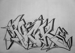 Graffiti Wall - Photo by Evian - Rock, by, Ian (2013)