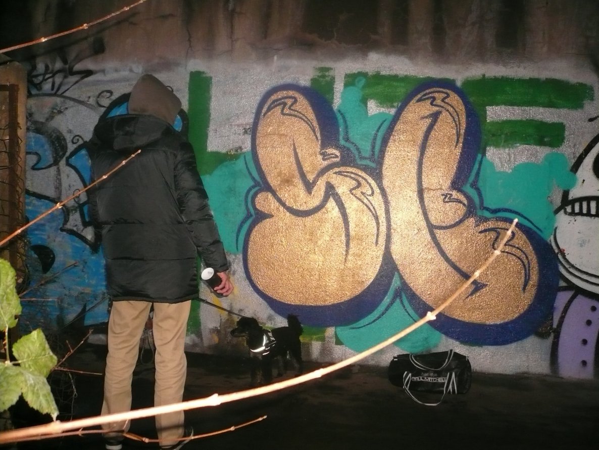 Graffiti Wall - Photo by Evian - sc