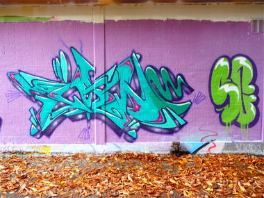 Graffiti Wall - Photo by Evian - Ian