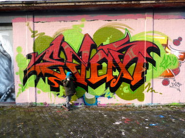 Graffiti Wall - Photo by Evian - Evan (2013)