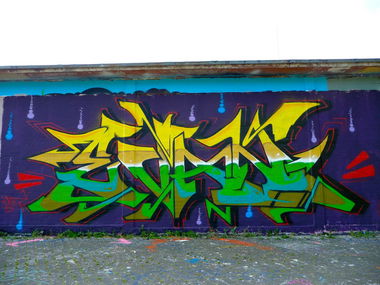 Graffiti Wall - Photo by Evian