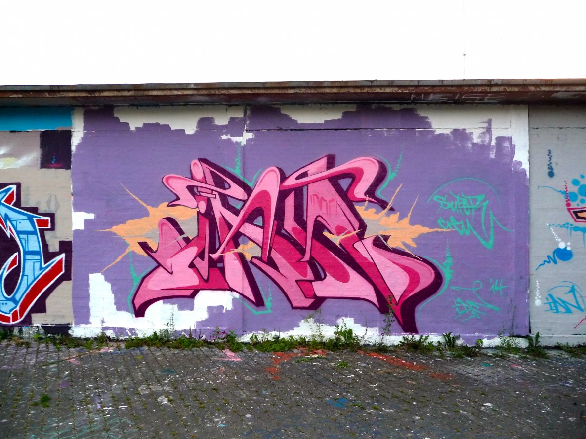 Graffiti Wall - Photo by Evian - Ian, Evan, SC (2014)