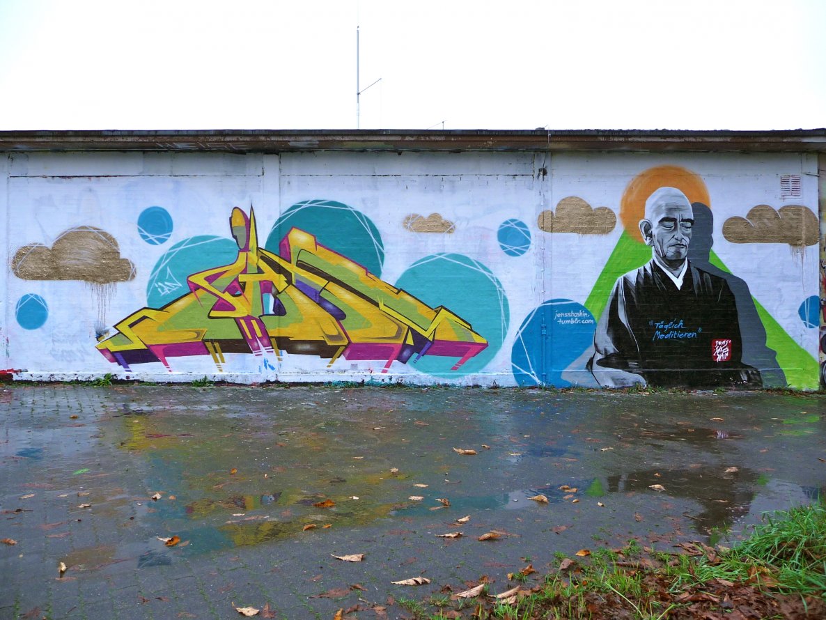 Graffiti Wall - Photo by Evian - Ian, SC, Supercrew (2014)