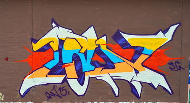 Graffiti Wall - Photo by Evian - Ian, SC, Super (2015)