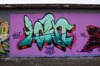 Graffiti Wall - Photo by Evian