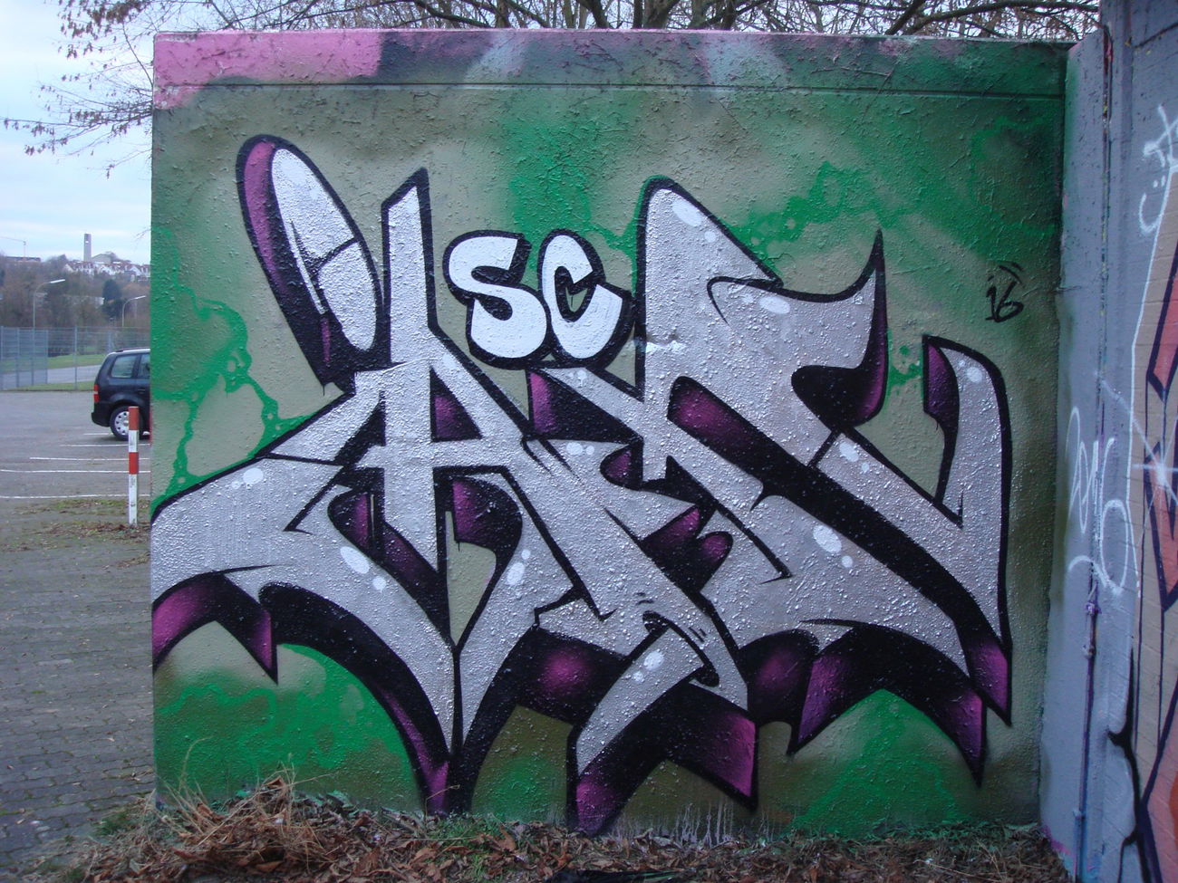 Graffiti Wall - Photo by Evian - Ian