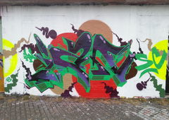 Graffiti Wall - Photo by Evian - Ian, Frankfurt, Bad (2018)