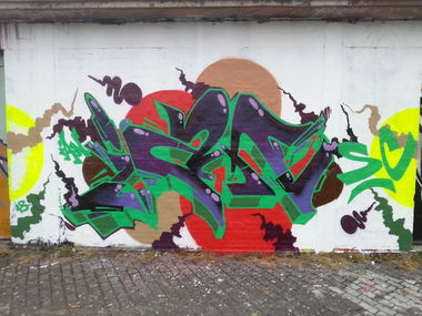 Graffiti Wall - Photo by Evian - Ian, Frankfurt, Bad (2018)