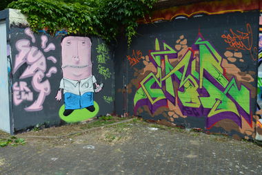 Graffiti Wall - Photo by Evian - Ian, Fotags, Spawn (2015)