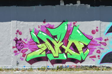 Graffiti Wall - Photo by Evian - Ian, Bad, Vilbel (2018)