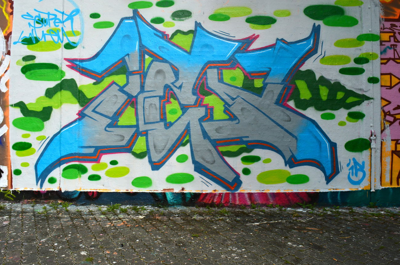 Graffiti Wall - Photo by Evian - Ian, SC, Super (2015)