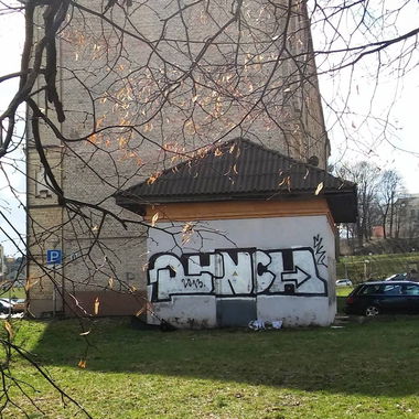 Graffiti Wall - Photo by EvlRabid - vilnius, runch (2013)