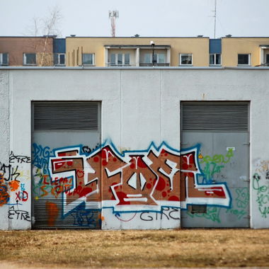 Graffiti Wall - Photo by EvlRabid - vilnius, pilaite, ifoe
