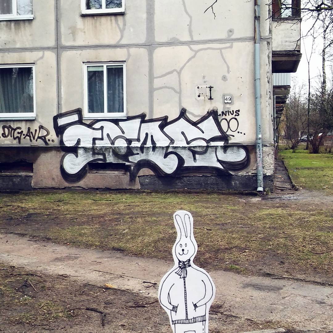 Graffiti Wall in Naugarduko 49 - Photo by EvlRabid - vilnius, ifoe