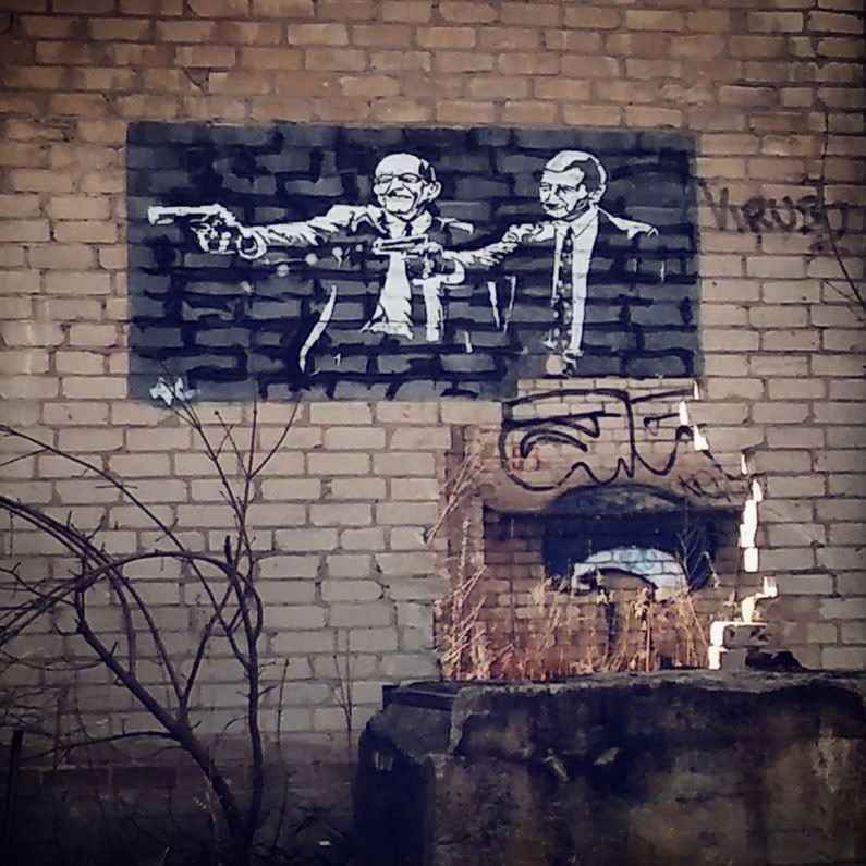 Graffiti Wall in Vilnius - Photo by EvlRabid - vilnius