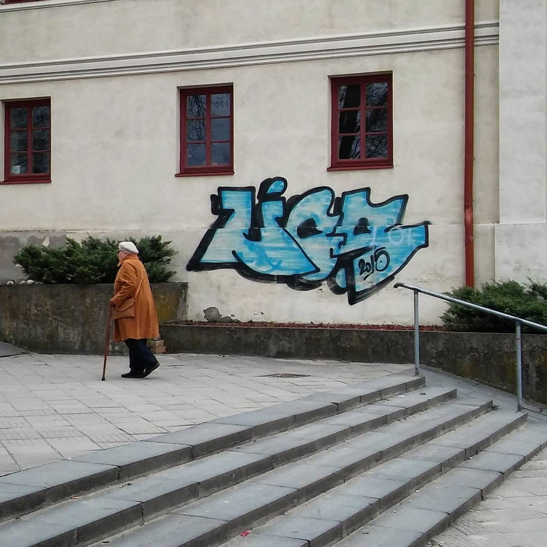 Graffiti Wall in Vilnius - Photo by EvlRabid - vilnius, ucs (2015)