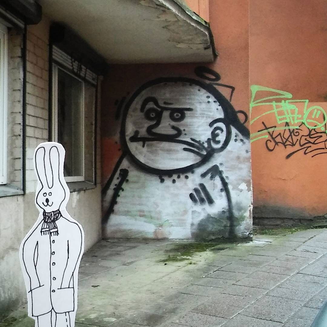 Graffiti Wall in Šv. Stepono G. - Photo by EvlRabid - vilnius, krikkong (2016)