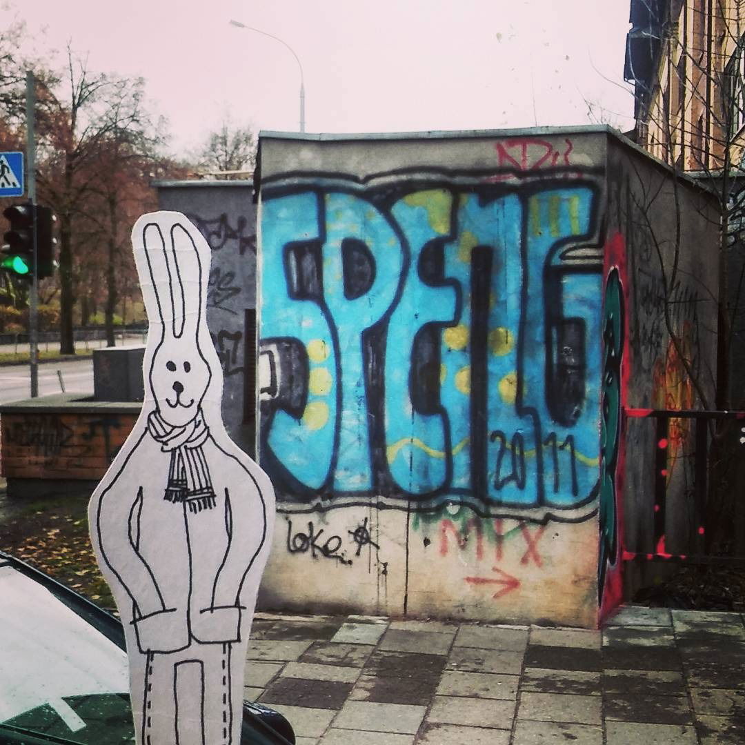 Graffiti Wall in Antakalnis - Photo by EvlRabid - vilnius, antakalnis, speng (2011)