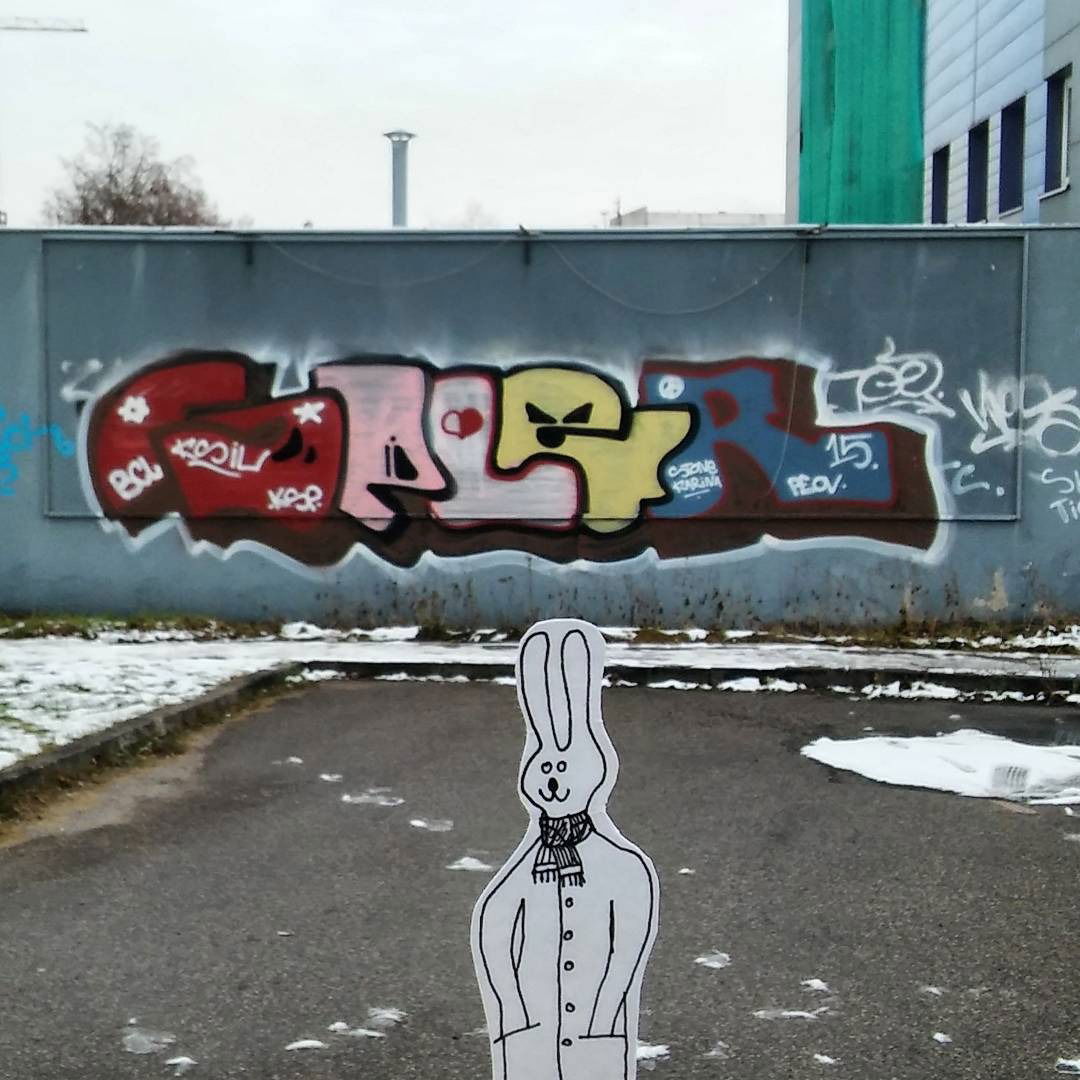 Graffiti Wall in Stepono Batoro G. - Photo by EvlRabid - vilnius, spler