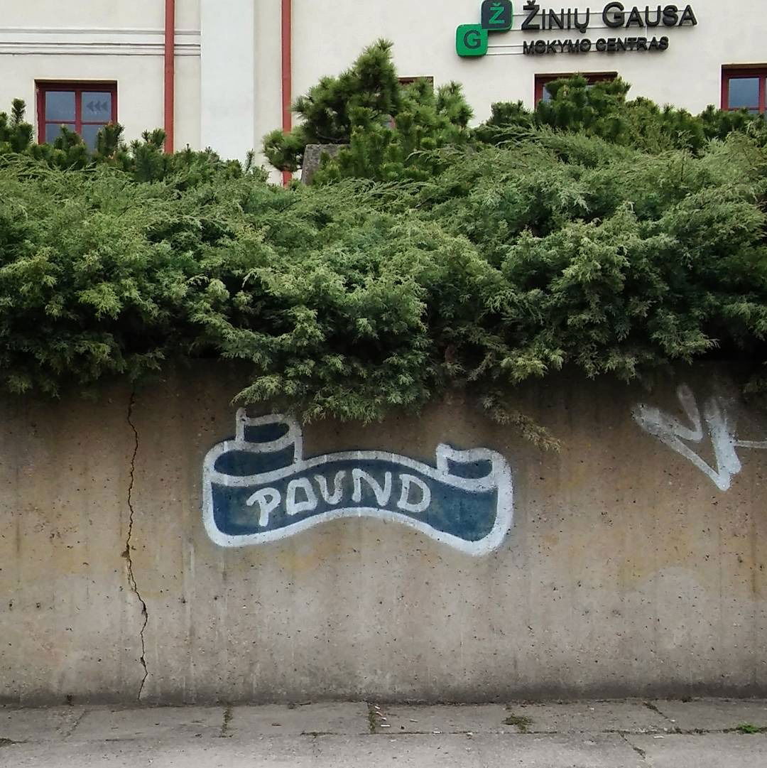 Graffiti Wall in Vilnius - Photo by EvlRabid - vilnius, pound