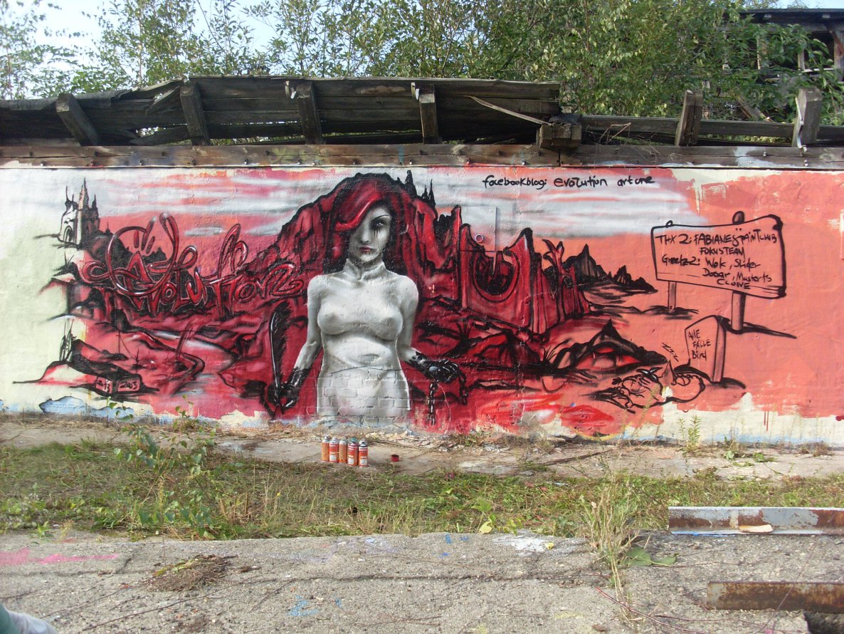 Graffiti Wall - Photo by Evolution - evolution (2013)