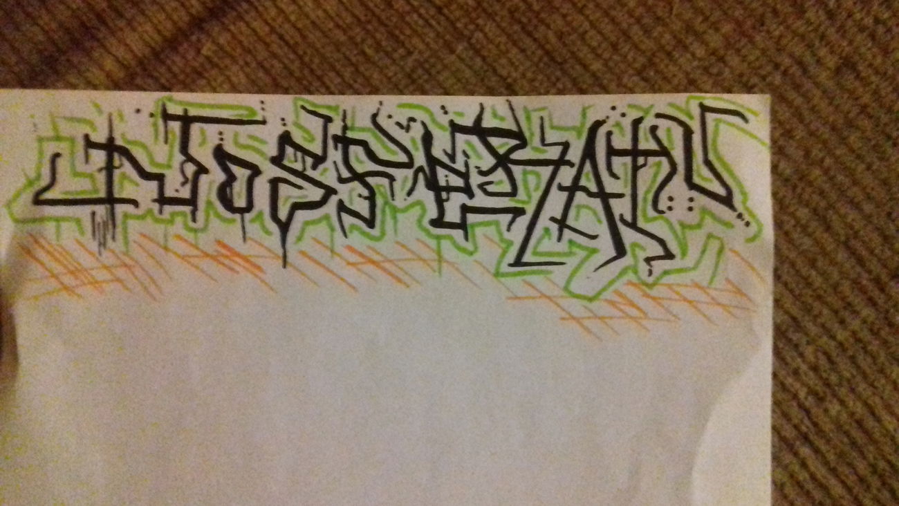 Graffiti Sketch - Photo by EwigOne - Ewig, Handstyle (2018)