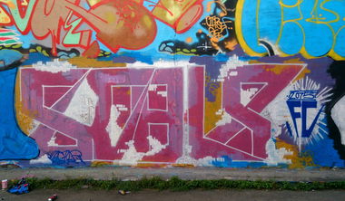 Graffiti Wall in Prague - Photo by Exist333