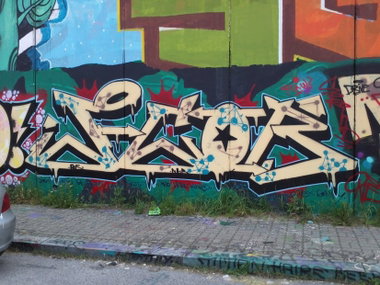Graffiti Wall in Prague - Photo by Exist333 - Jcob, RAW, RDS