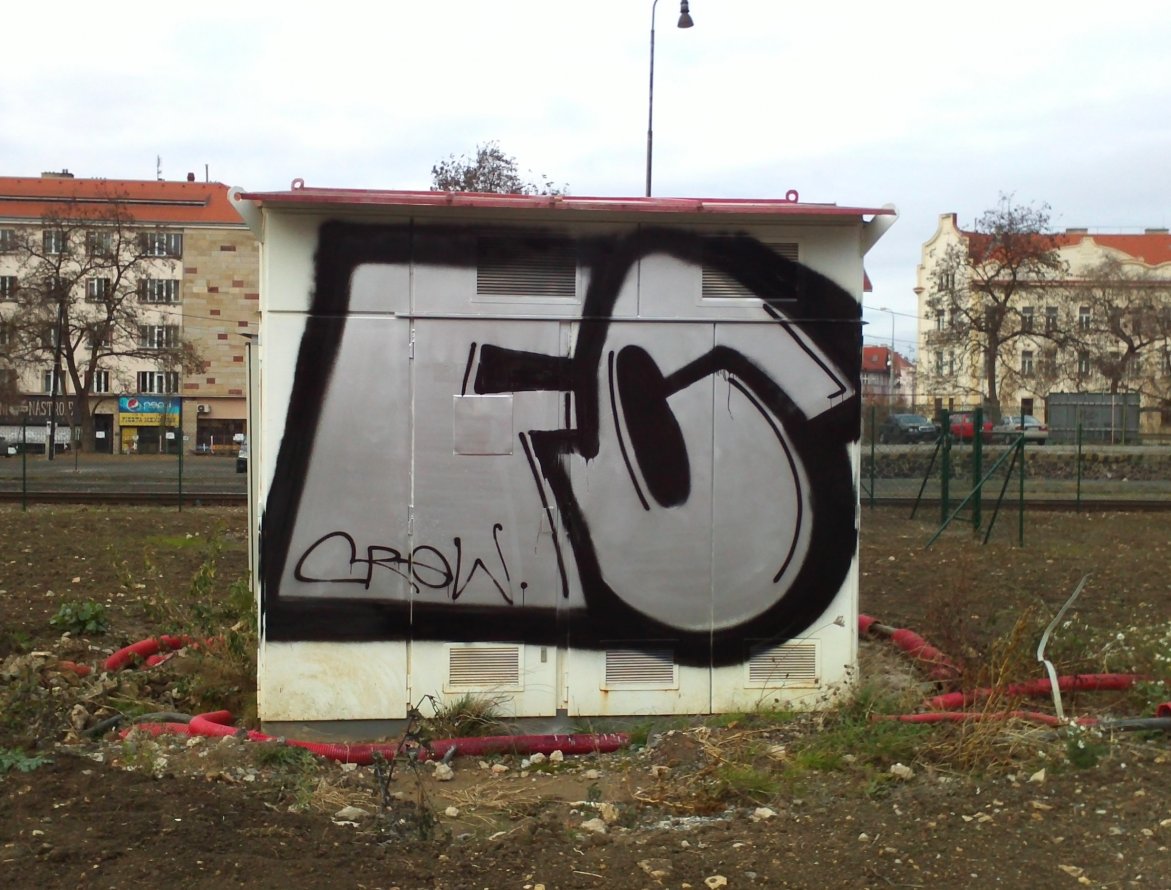 Graffiti Bombing in Prague - Photo by Exist333 - FC, crew
