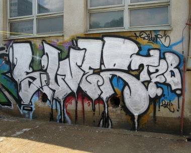 Graffiti Bombing in Prague - Photo by Exist333