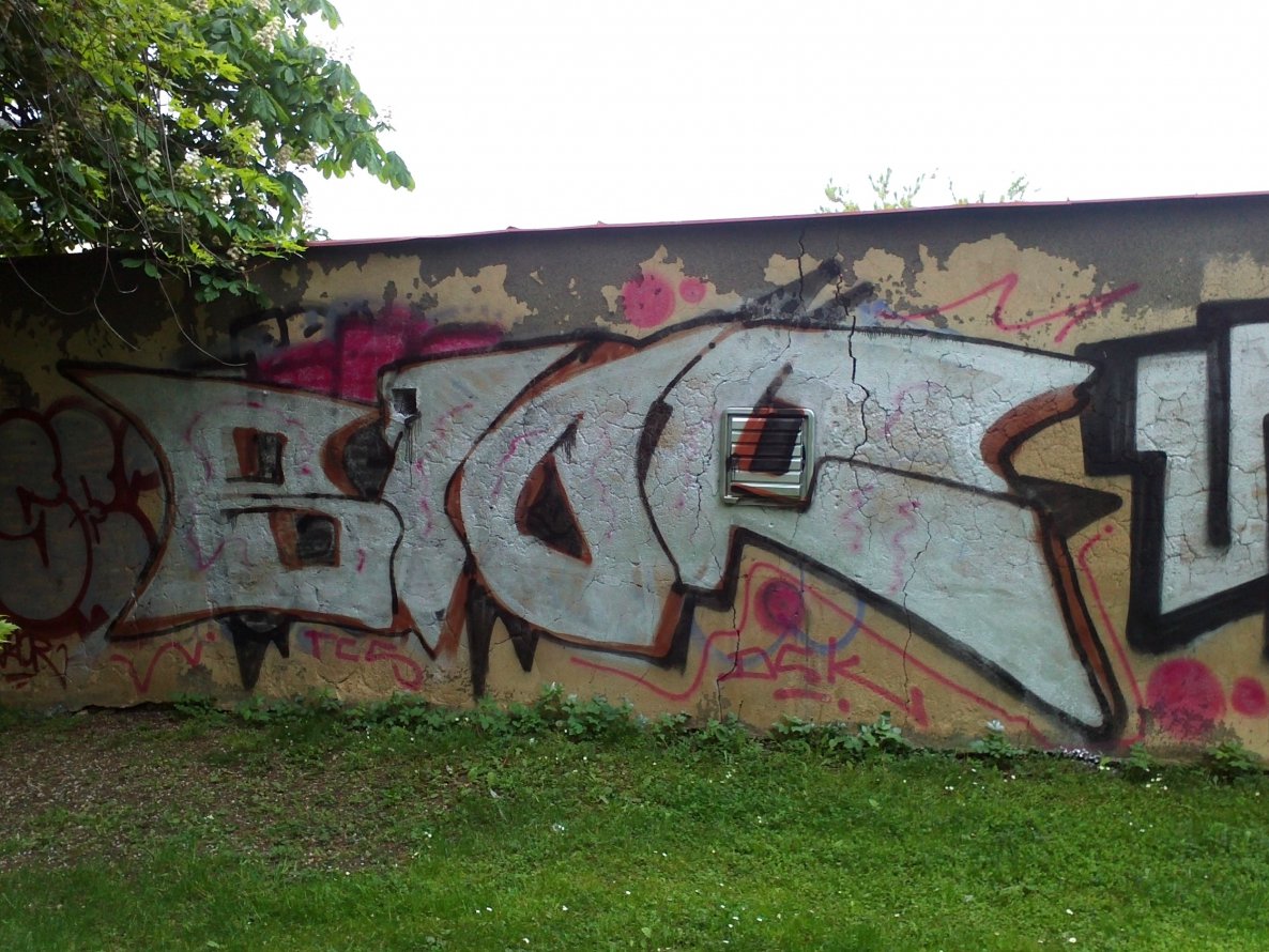 Graffiti Wall in Prague - Photo by Exist333