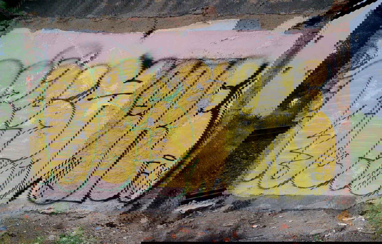 Graffiti Bombing in Prague - Photo by Exist333