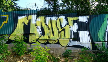 Graffiti Bombing in Prague - Photo by Exist333