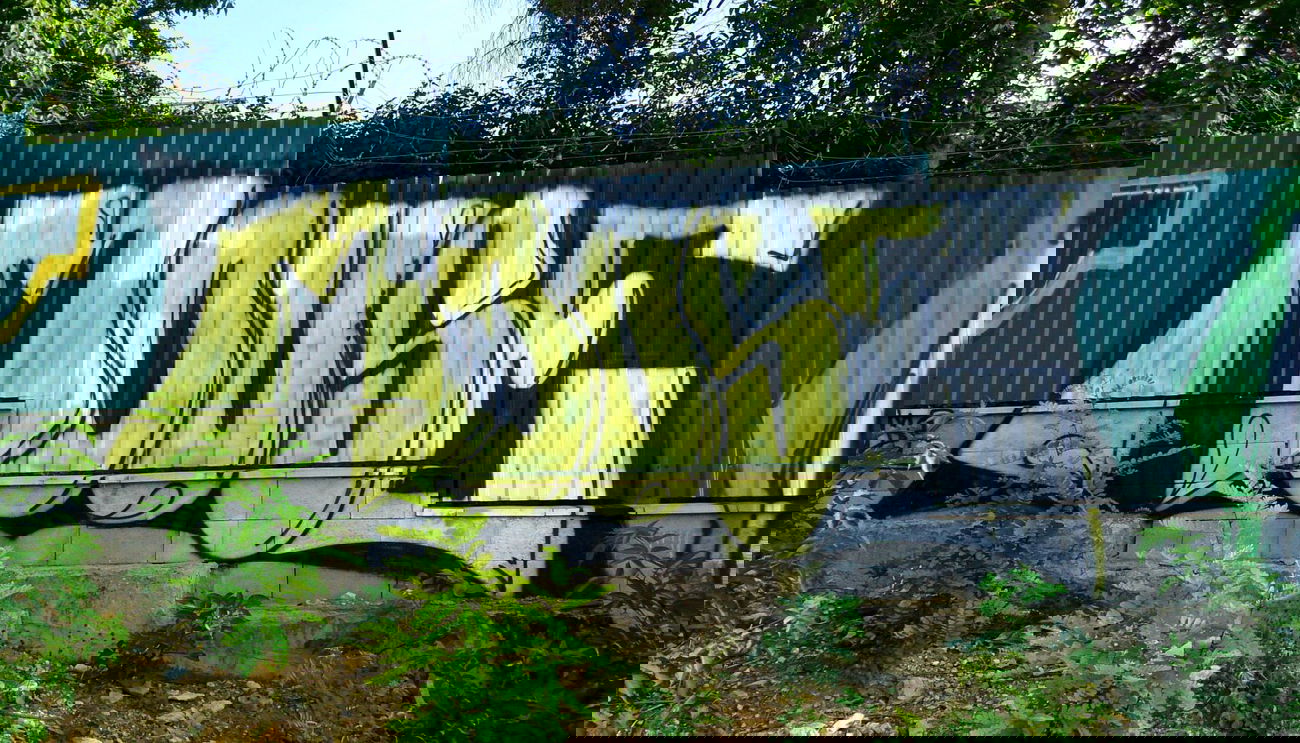 Graffiti Bombing in Prague - Photo by Exist333