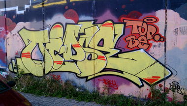 Graffiti Wall in Prague - Photo by Exist333