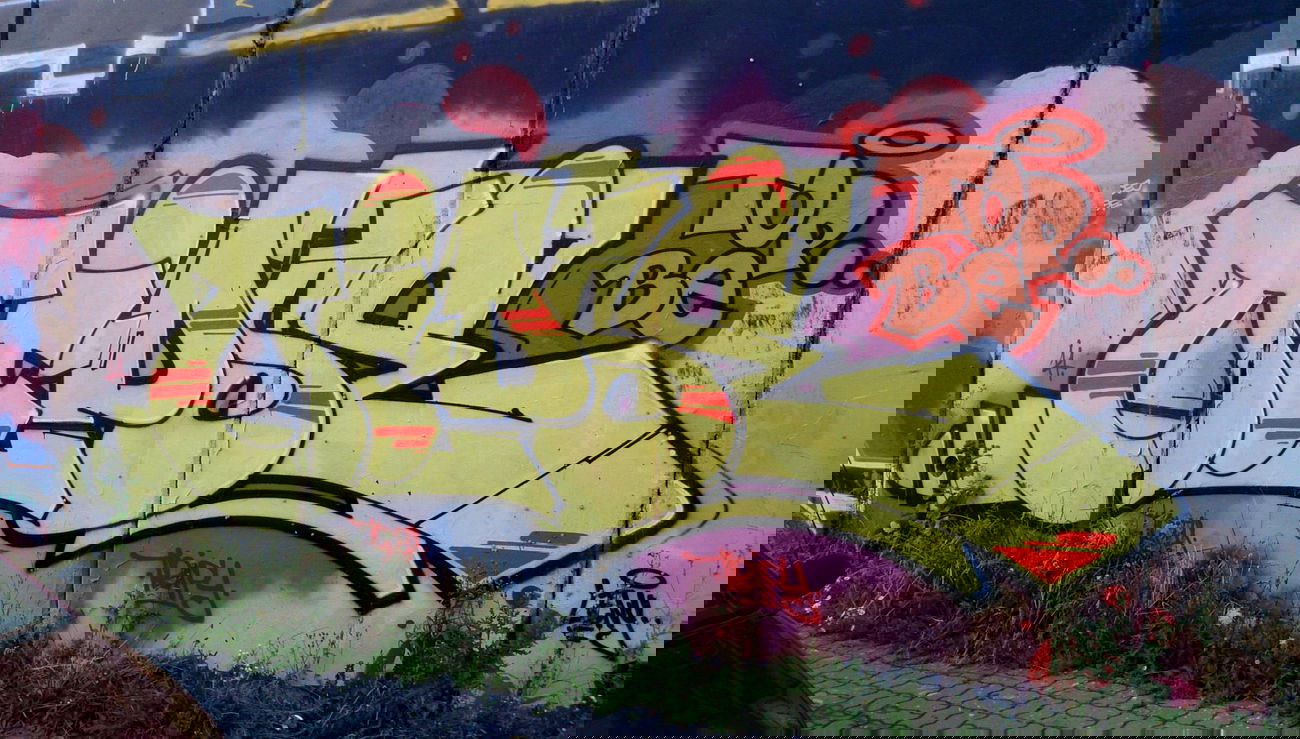 Graffiti Wall in Prague - Photo by Exist333