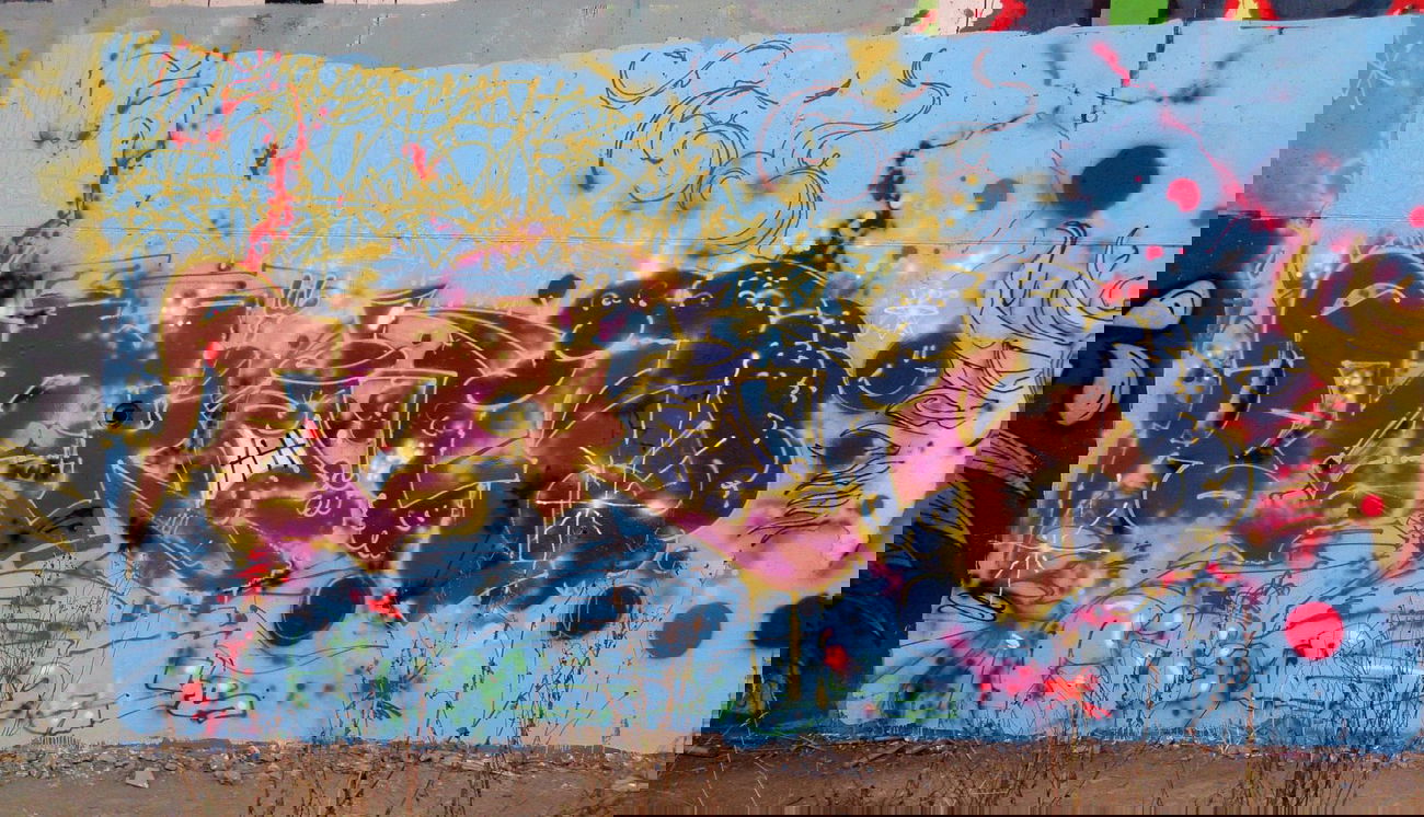 Graffiti Bombing in Prague - Photo by Exist333