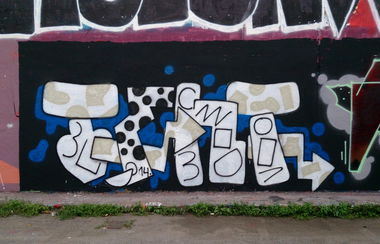 Graffiti Wall in Prague - Photo by Exist333